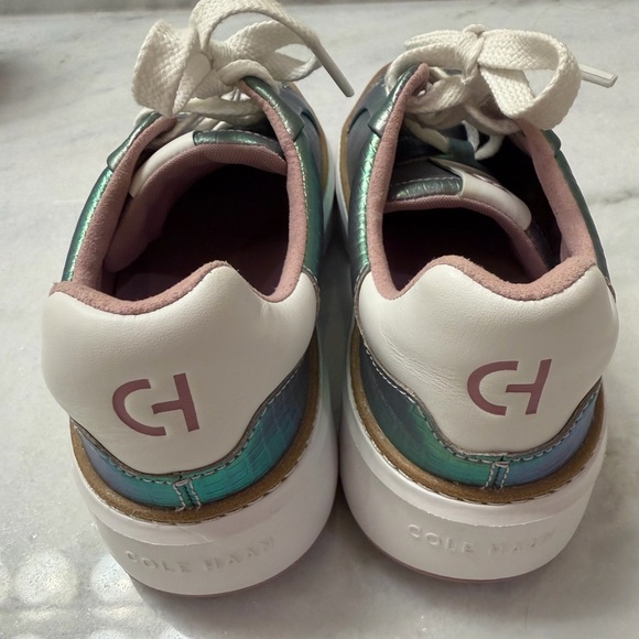 Cole Haan GrandPro Topspin Hologram Sneakers Size 6 - Picture 10 of 14